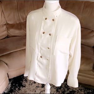 VINTAGE ST. JOHN Silk Blouse